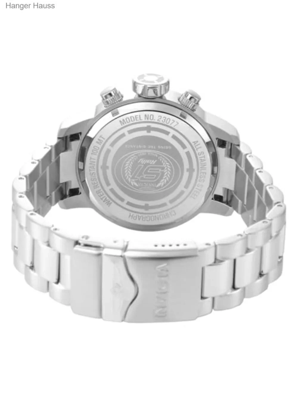 Men's Stainless Steel Chronograph Quartz Wrist Watch 49mm